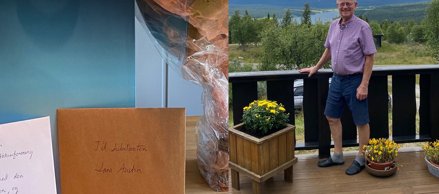 Tidligere leder Aktuar Lars Austin fyller 80 år 8. august 2022